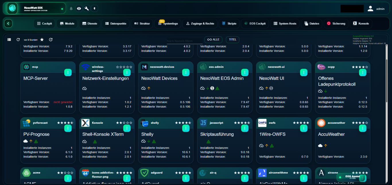 EOS Admin